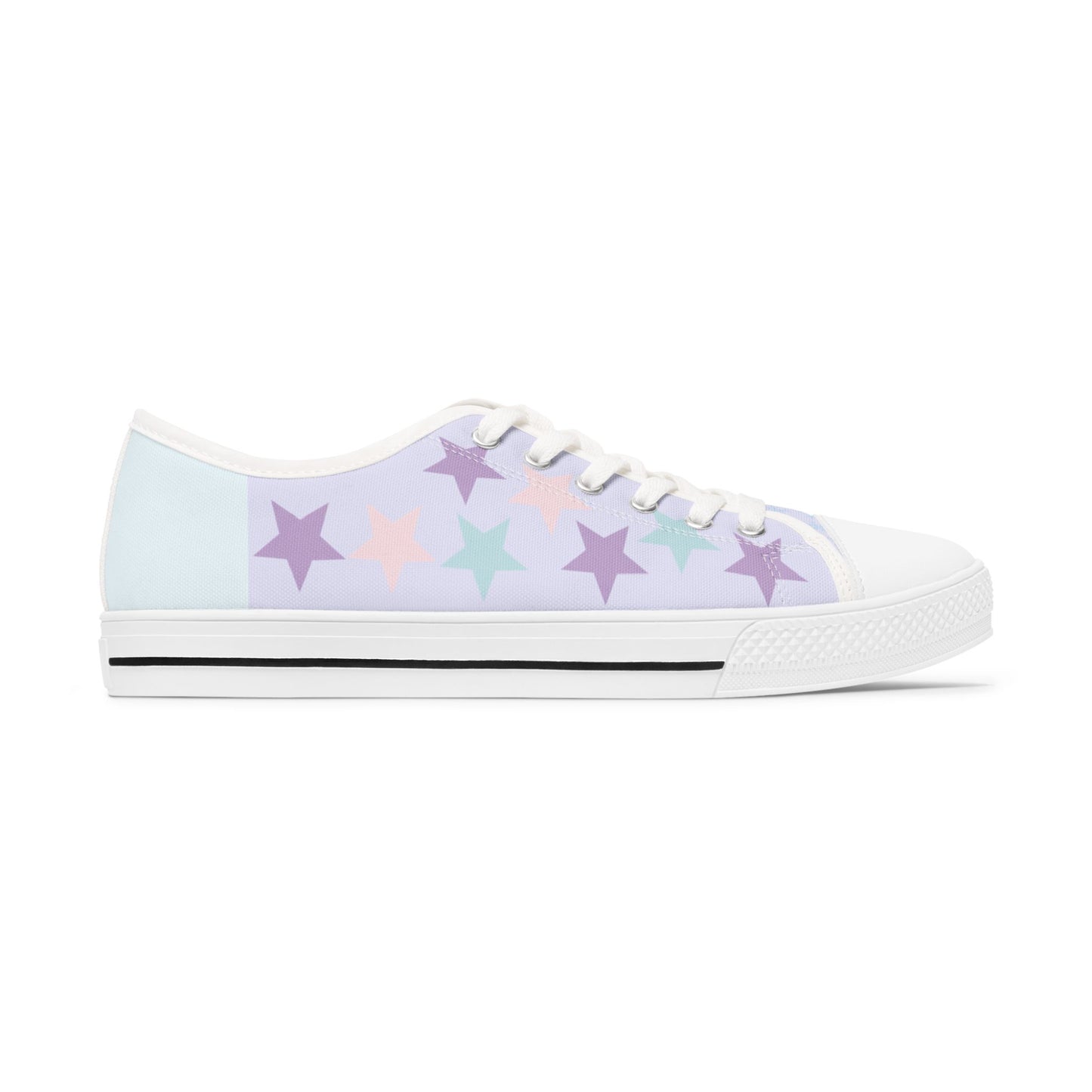 Lia's Secret Garden Low-Top Sneakers | Custom Canvas Comfort Shoes