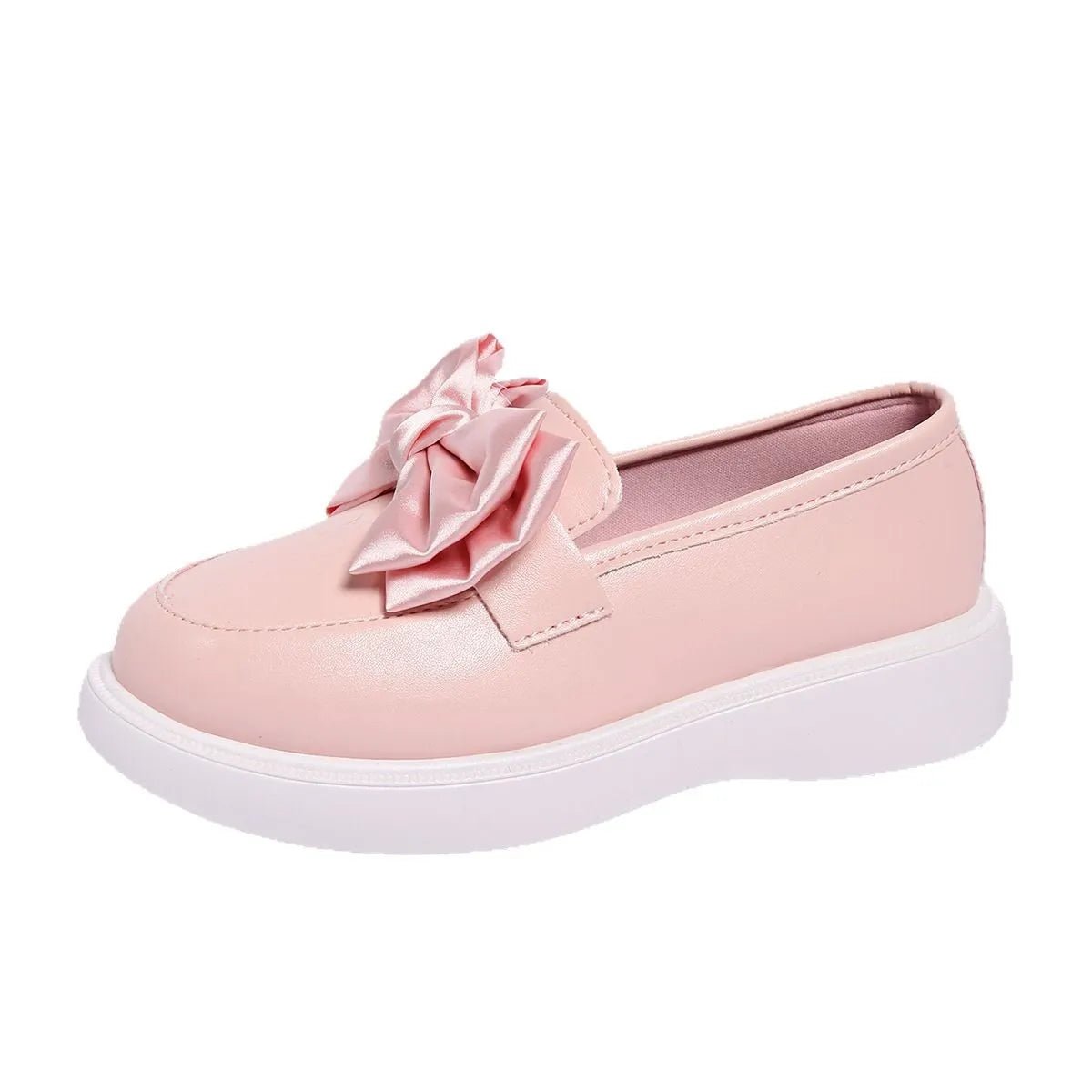 Bow Detail Platform Loafers - SuzRevera