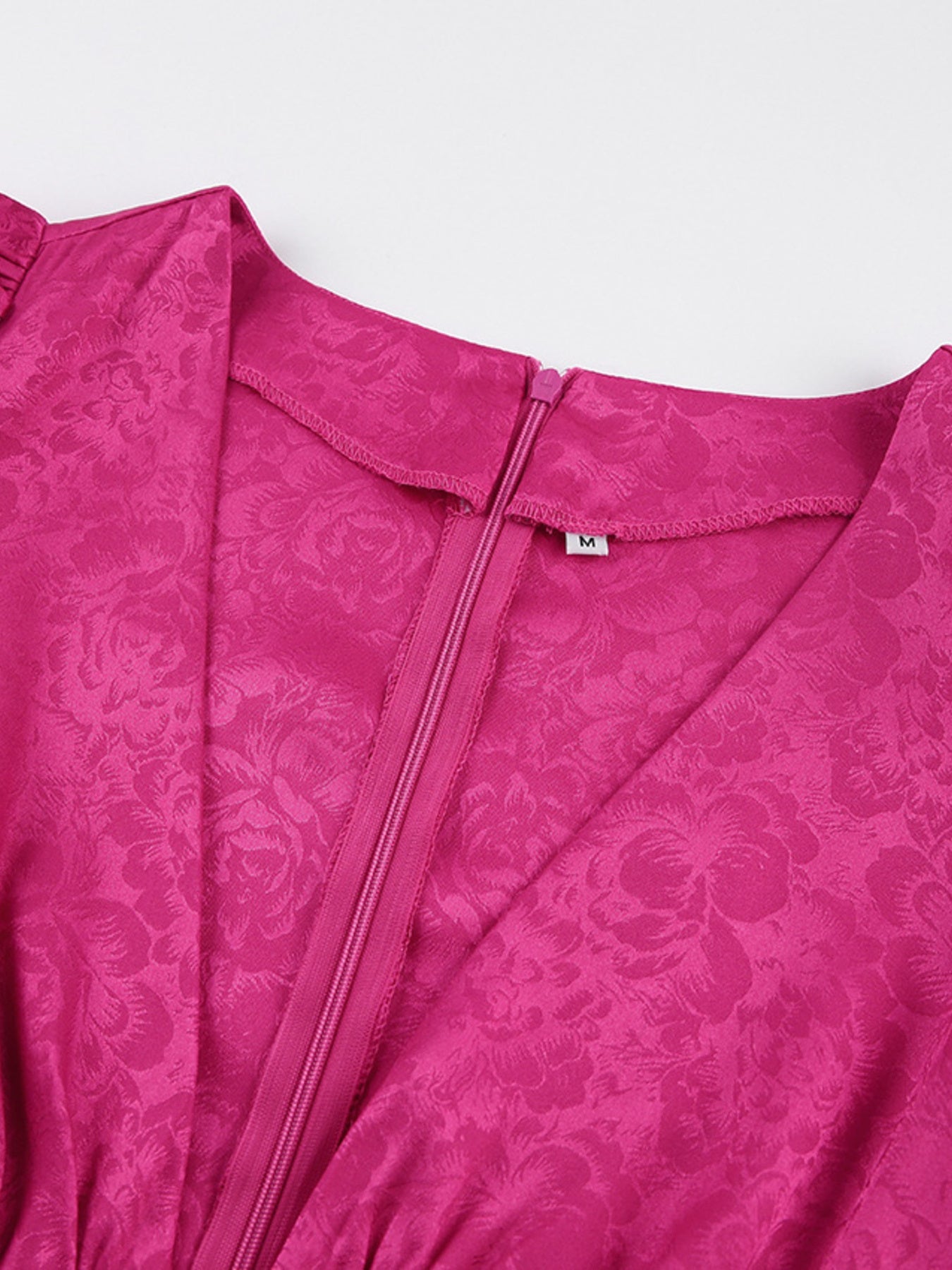 Cutout Lantern Sleeve Mini Dress - SuzRevera