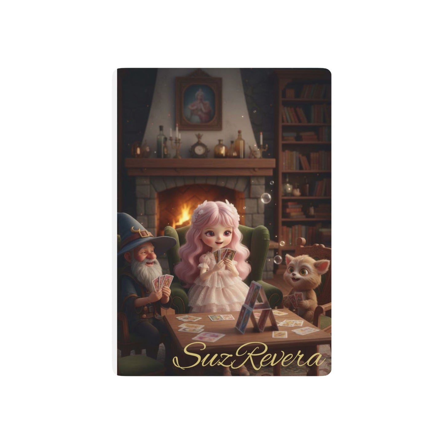 Dreams & Strategy: Lia’s Custom Playing Cards 🌸🗝️ - SuzRevera