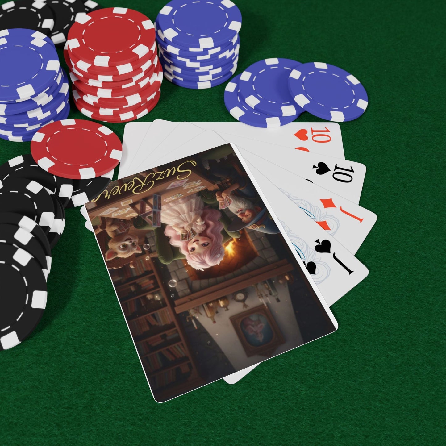 Dreams & Strategy: Lia’s Custom Playing Cards 🌸🗝️ - SuzRevera