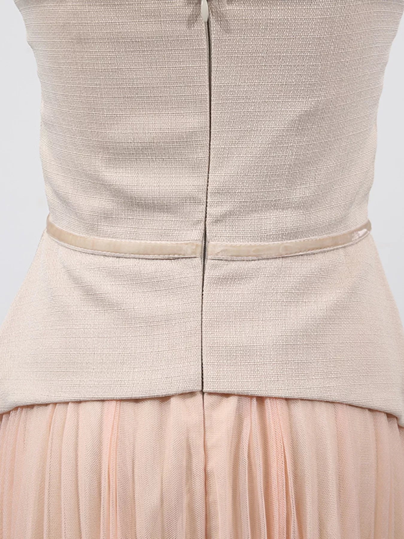 Embroidered Tulle Pleated Midi Dress - SuzRevera