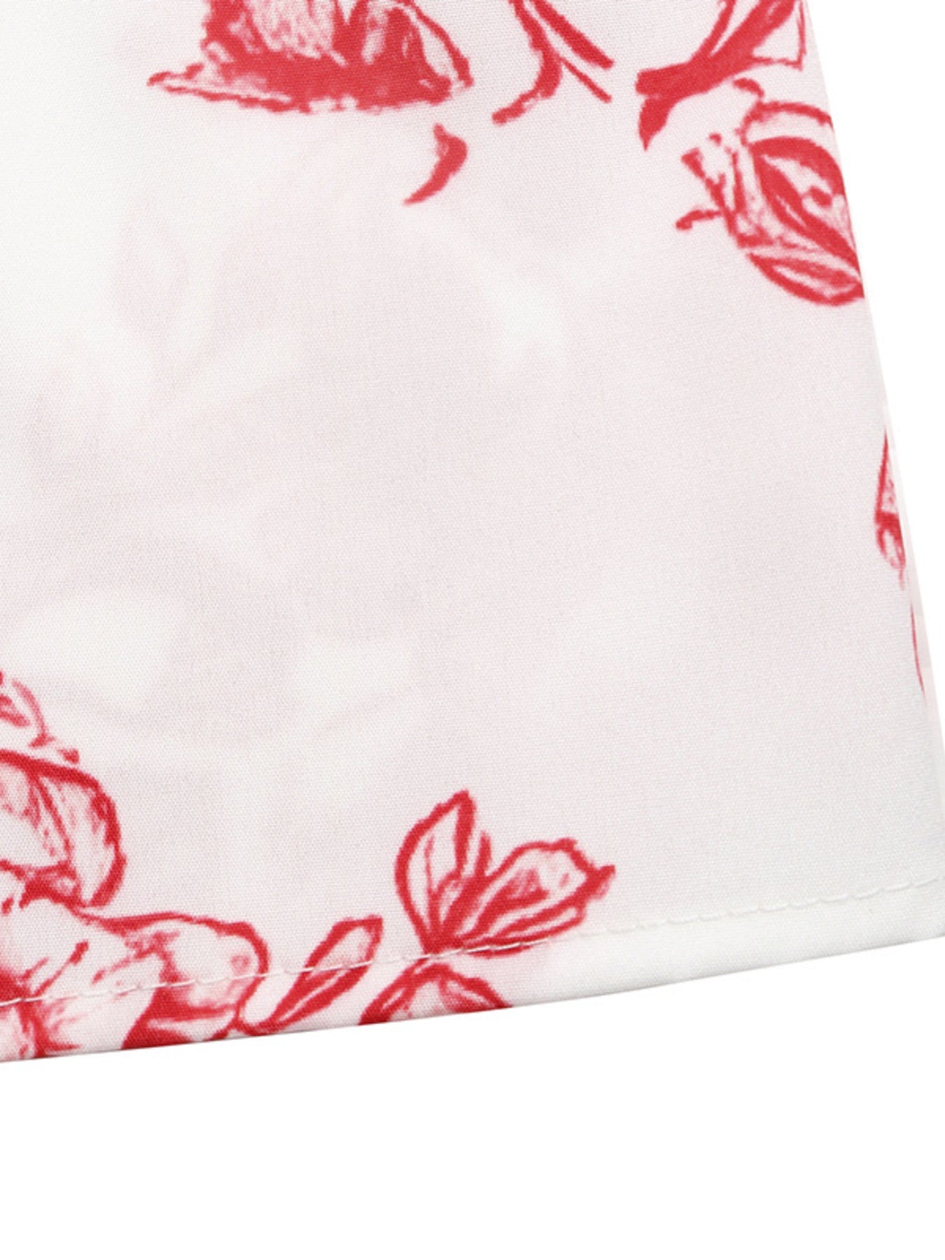 Floral Print Tie Strap Maxi Dress - SuzRevera