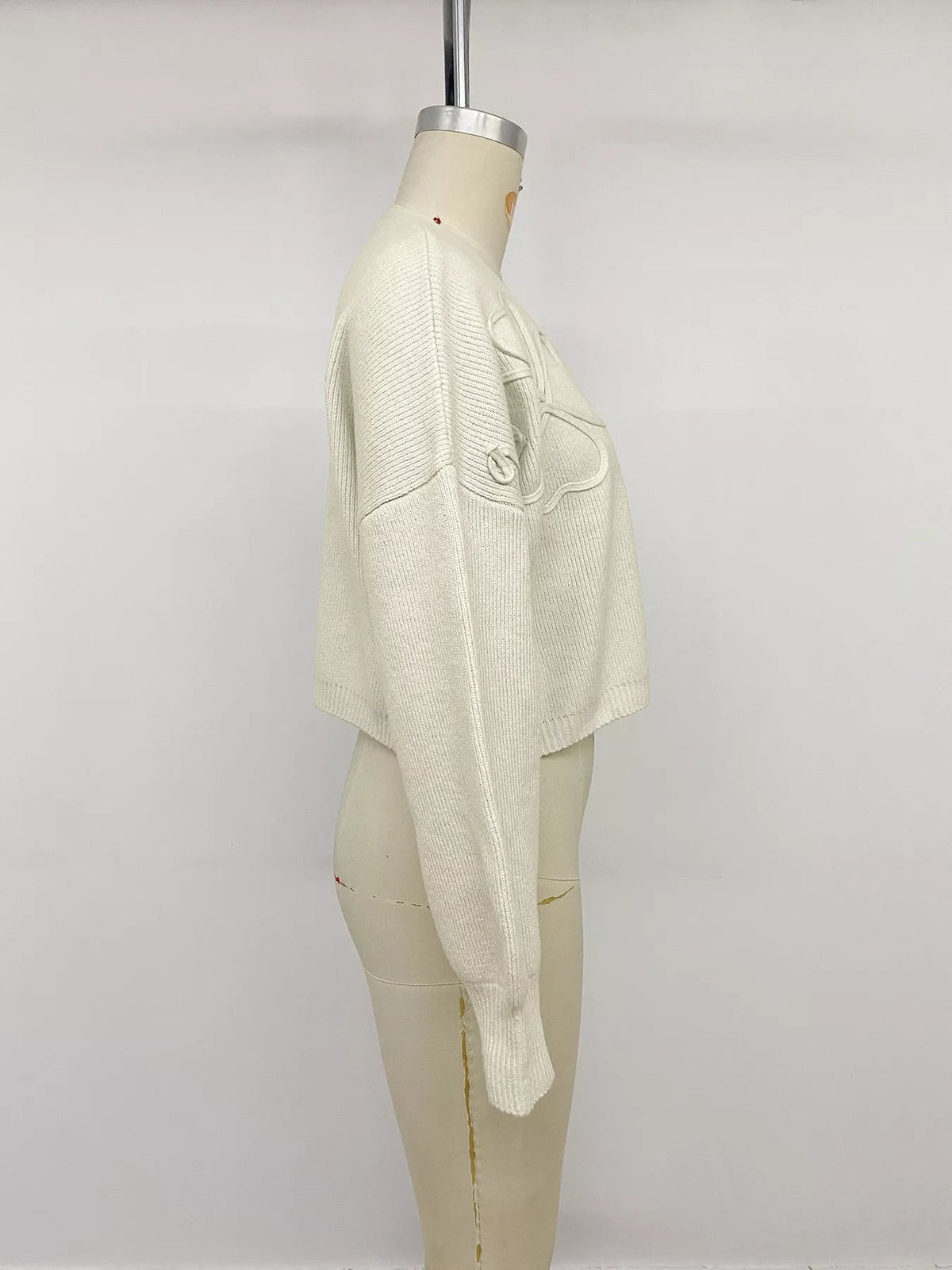 Four-Leaf Clover Open Front Cardigan - SuzRevera