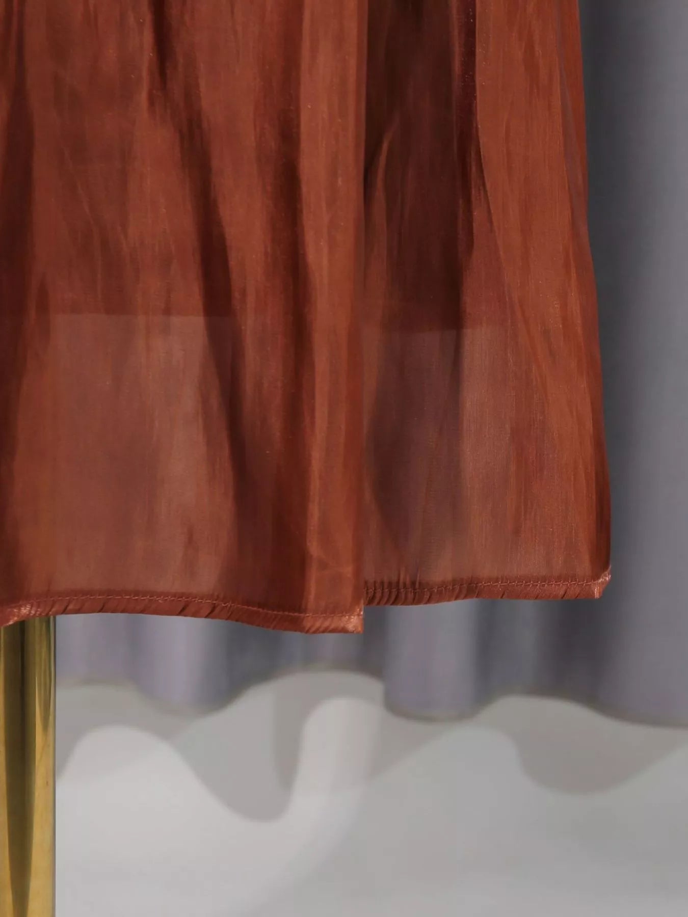 Front Twisted Draped Long Sleeve Maxi Dress - SuzRevera
