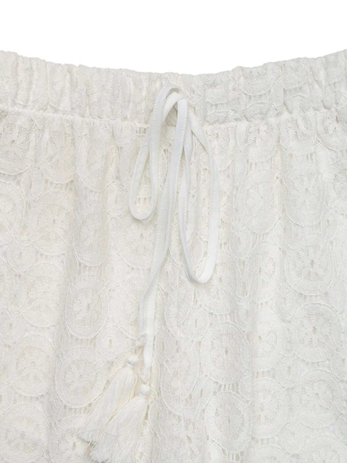 Lace Wide Leg Pants - SuzRevera