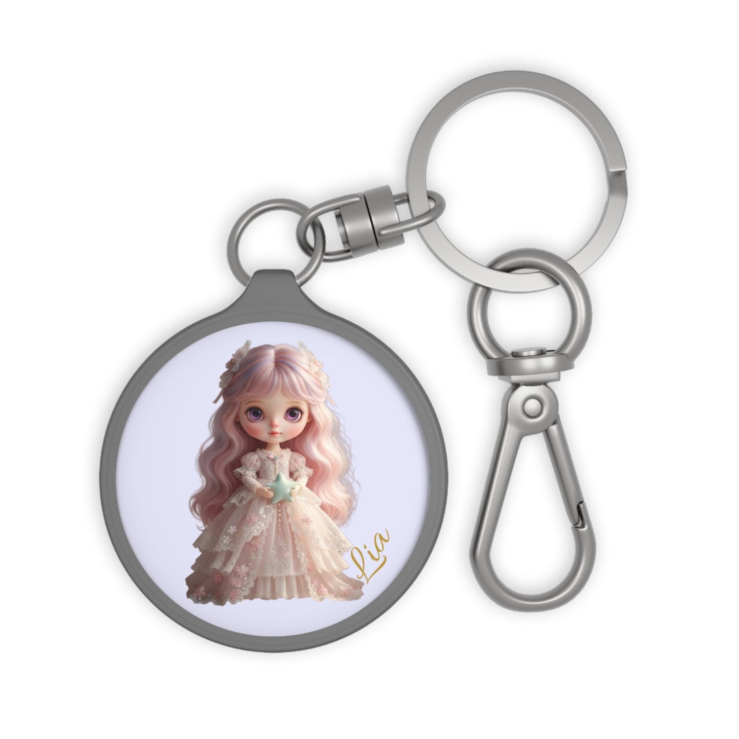Lia Chibi Doll Keychain | Dream Keeper | Premium Kawaii Acrylic Charm | SuzRevera - SuzRevera