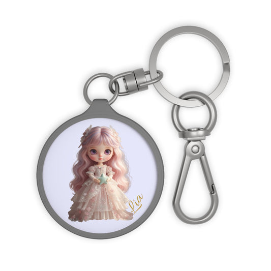 Lia Chibi Doll Keychain | Dream Keeper | Premium Kawaii Acrylic Charm | SuzRevera - SuzRevera