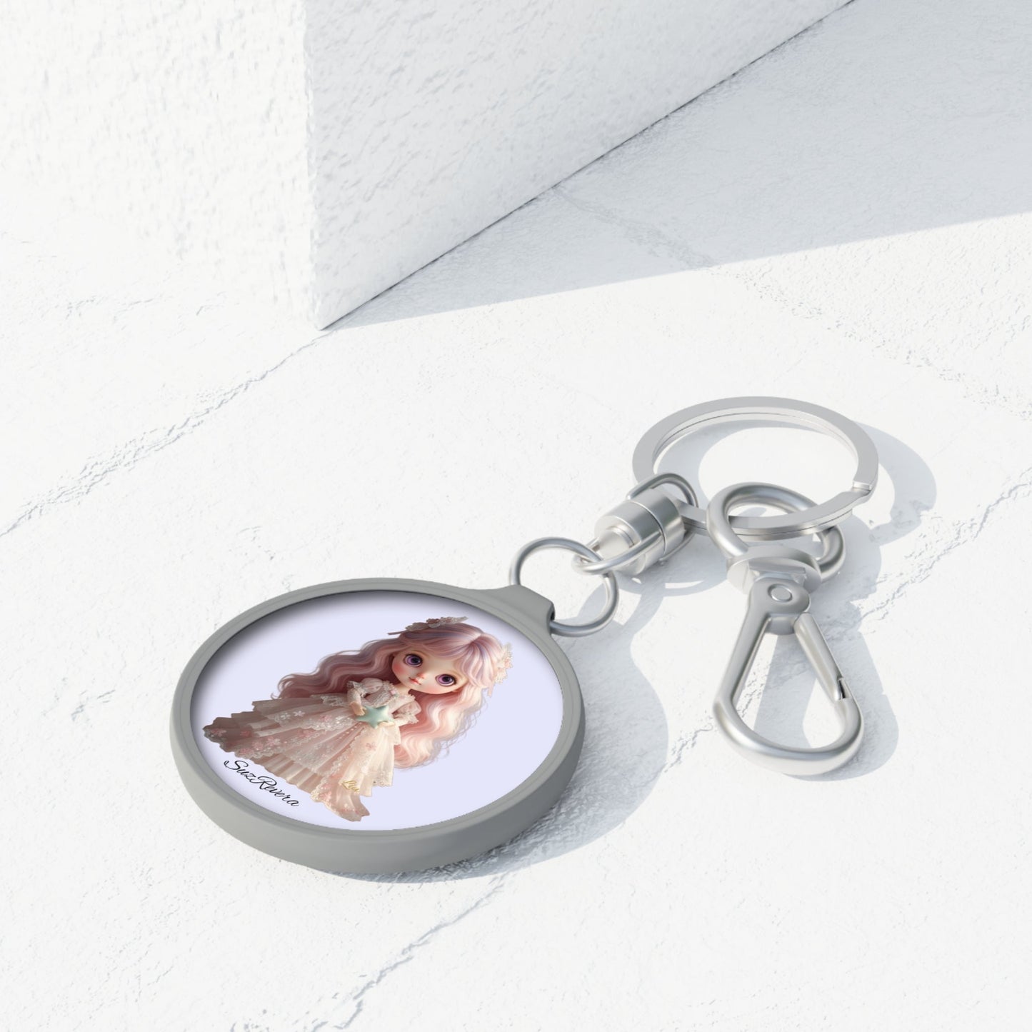 Lia Chibi Doll Keychain | Dream Keeper | Premium Kawaii Acrylic Charm | SuzRevera - SuzRevera