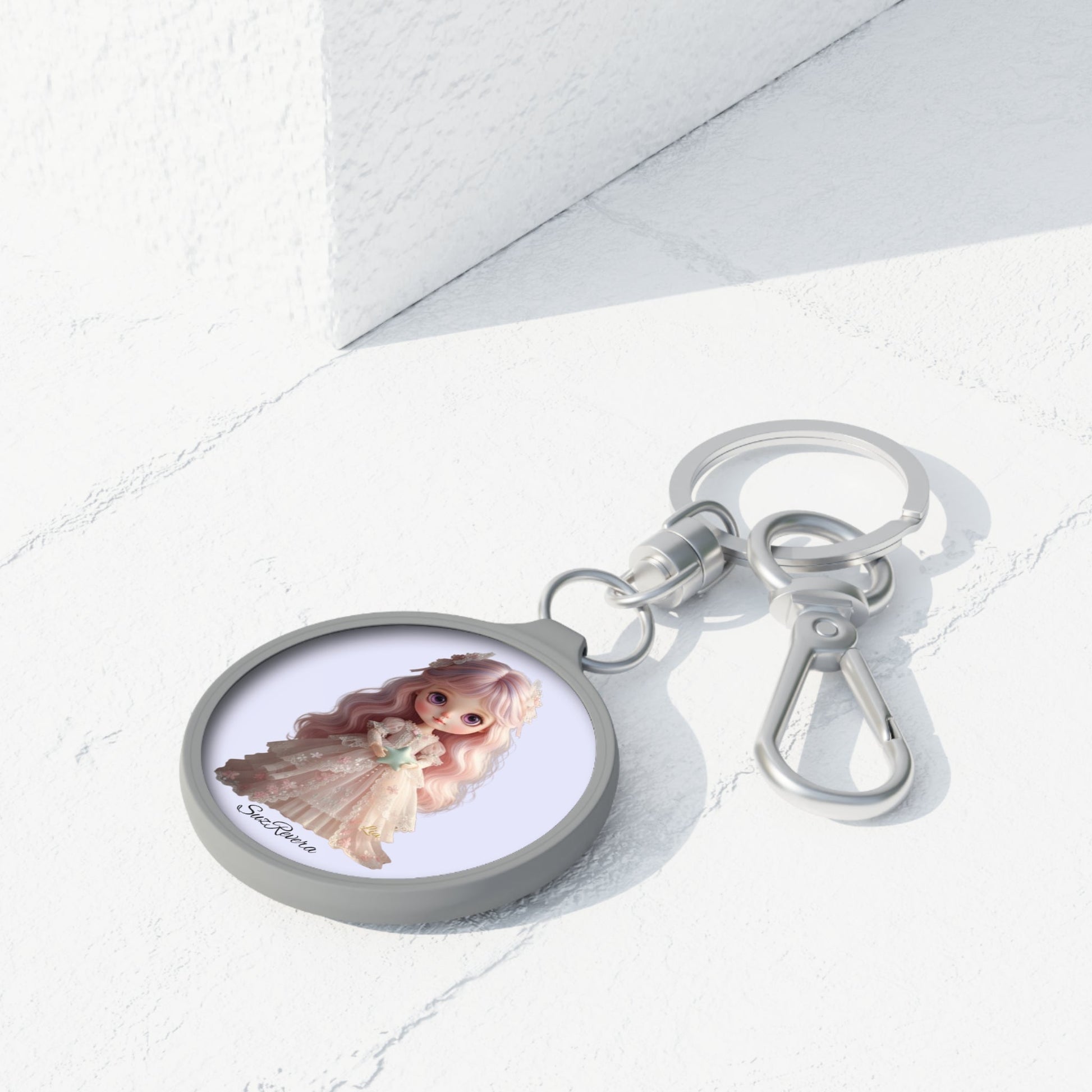 Lia Chibi Doll Keychain | Dream Keeper | Premium Kawaii Acrylic Charm | SuzRevera - SuzRevera