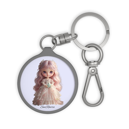 Lia Chibi Doll Keychain | Dream Keeper | Premium Kawaii Acrylic Charm | SuzRevera - SuzRevera