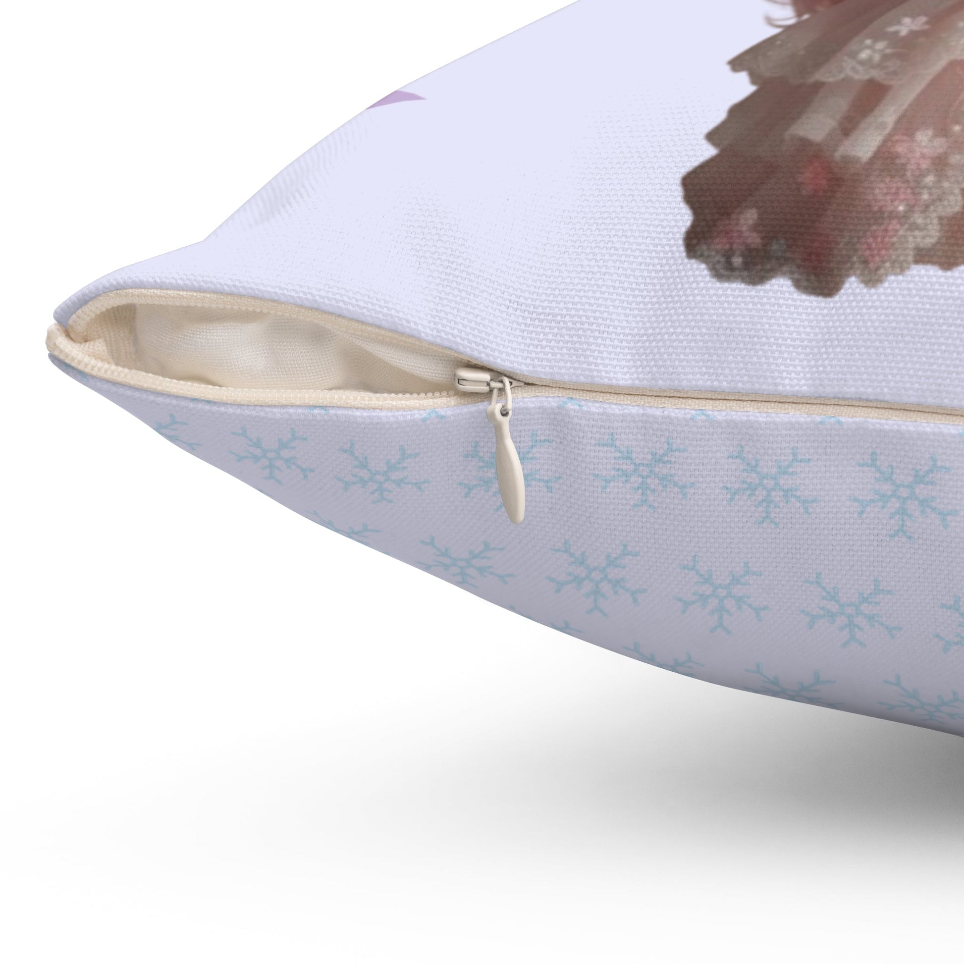 Lia 'Dream Guardian' Decorative Pillow (16x16) | SuzRevera Kawaii Home Decor - SuzRevera