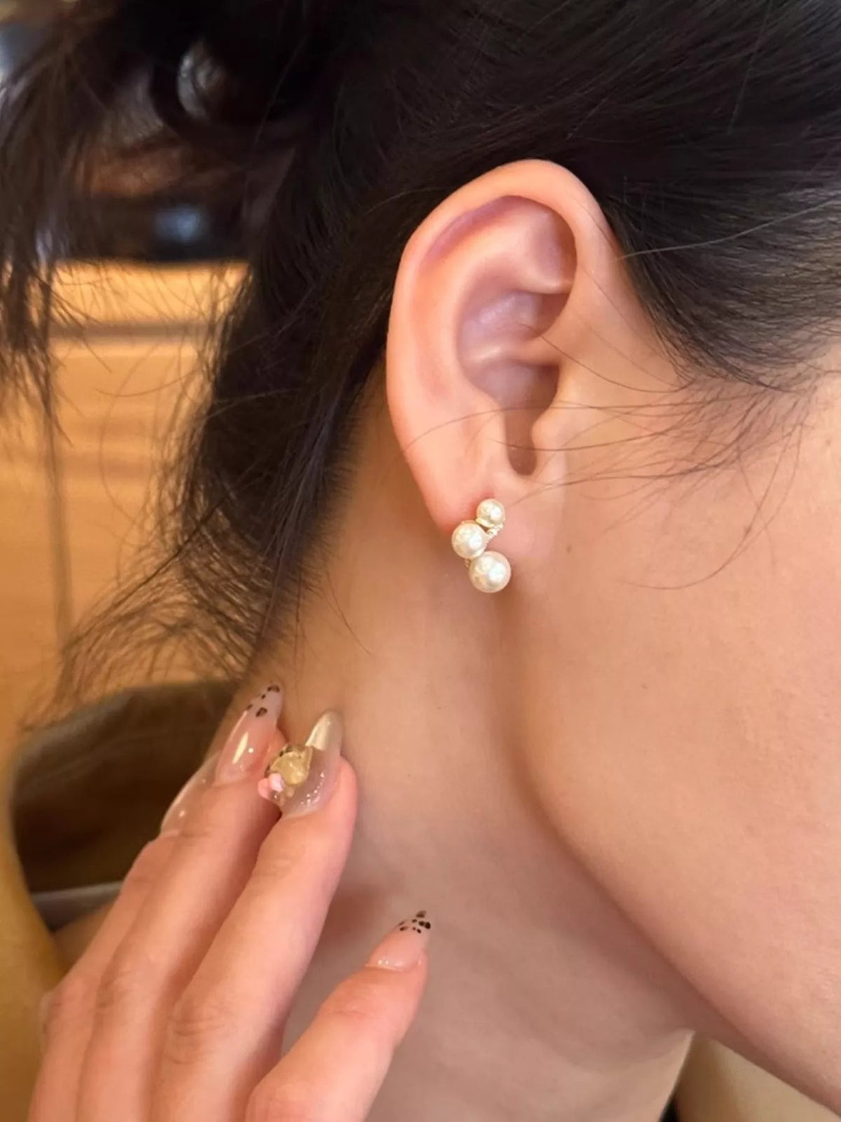 Pearl Cluster Earrings - SuzRevera