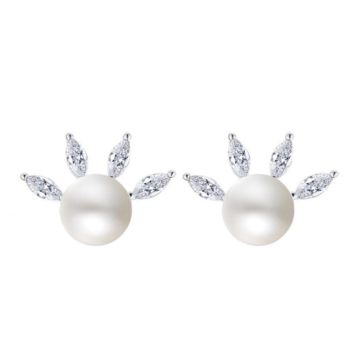 Pearl Stud Earrings - SuzRevera