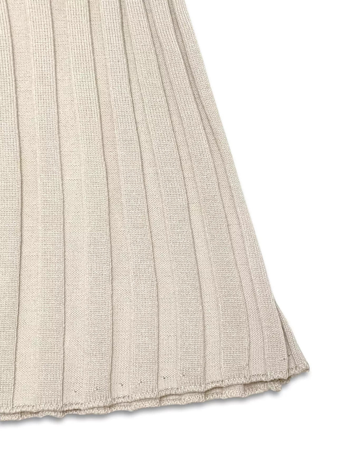 Ribbed Knit V-Neck Long Sleeve Maxi Dress - SuzRevera