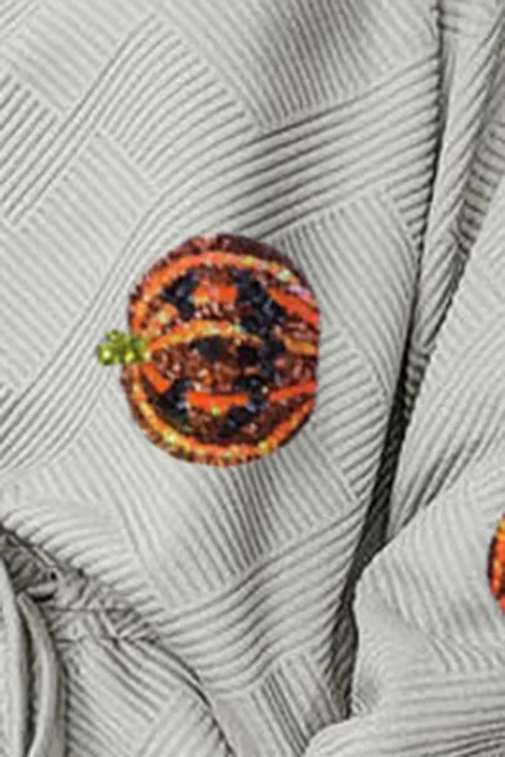 Sequin Patch Pumpkin Top and Pants Set - SuzRevera