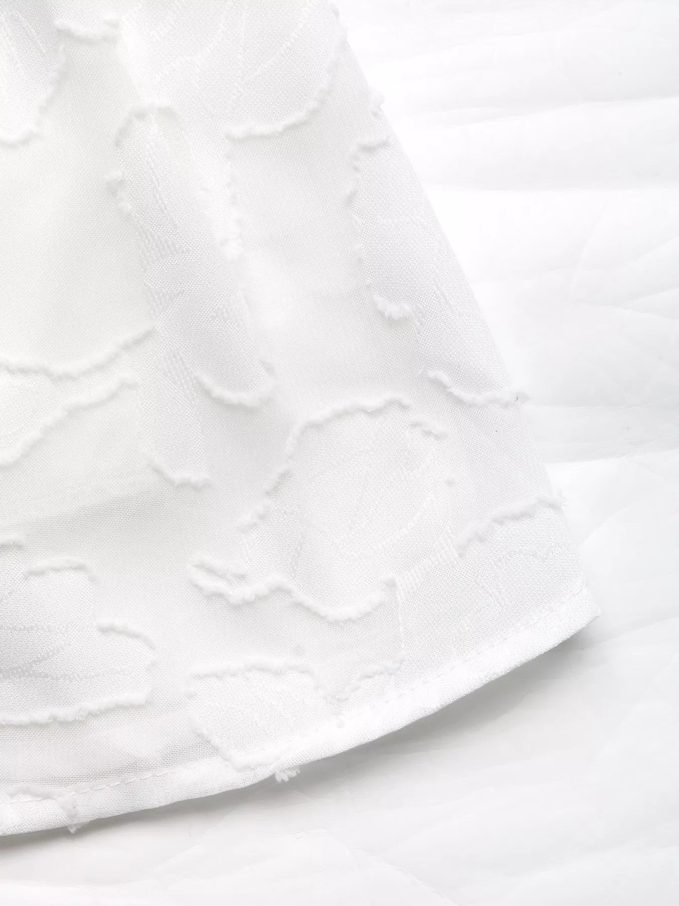 Smocked Crop Top & Ruffle Mini Skirt Set - SuzRevera