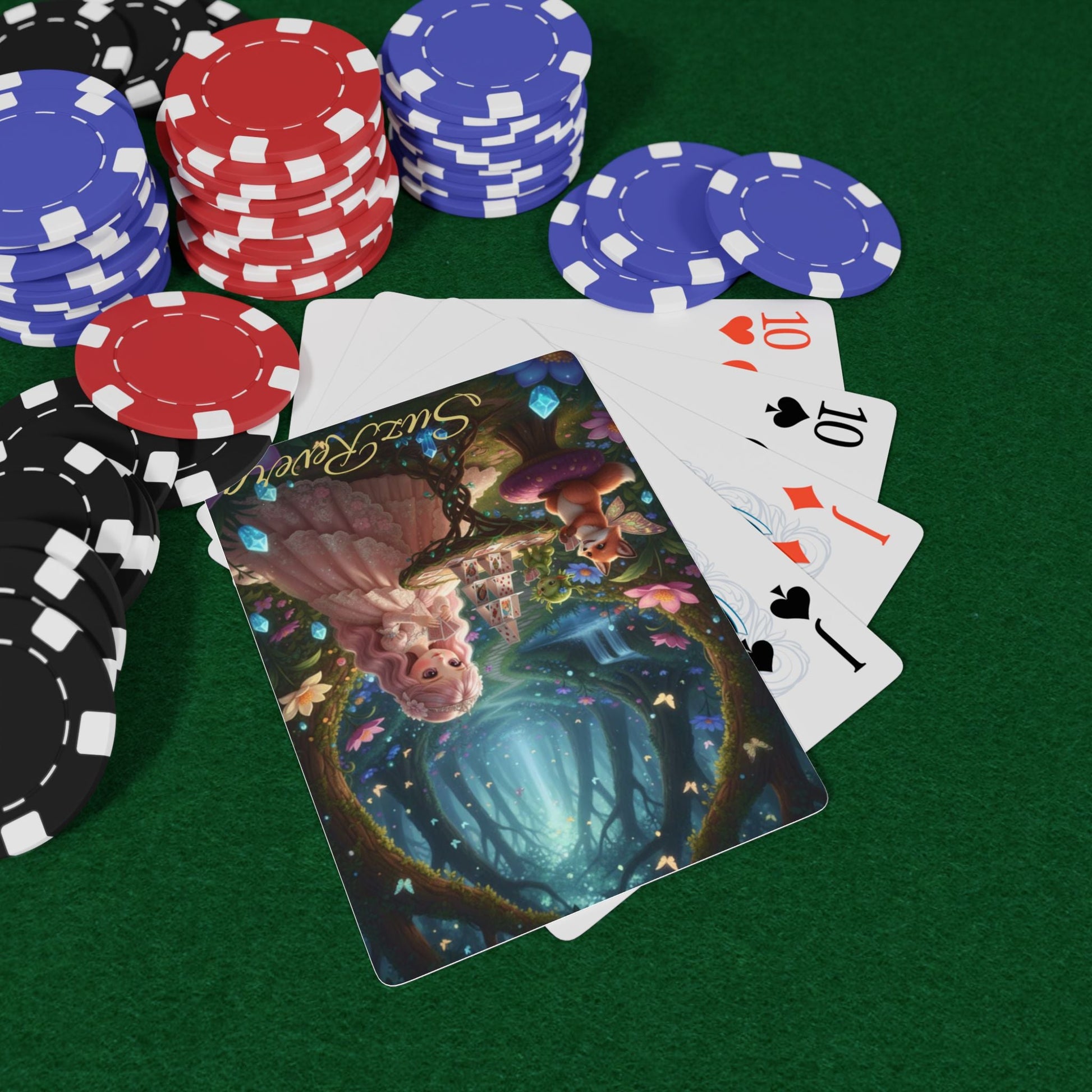 The Secret Garden Playing Cards: Luxury Poker Deck 🃏✨ - SuzRevera