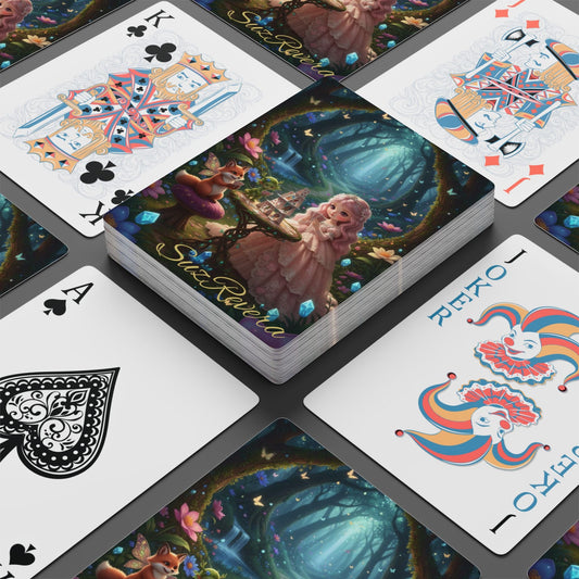 The Secret Garden Playing Cards: Luxury Poker Deck 🃏✨ - SuzRevera