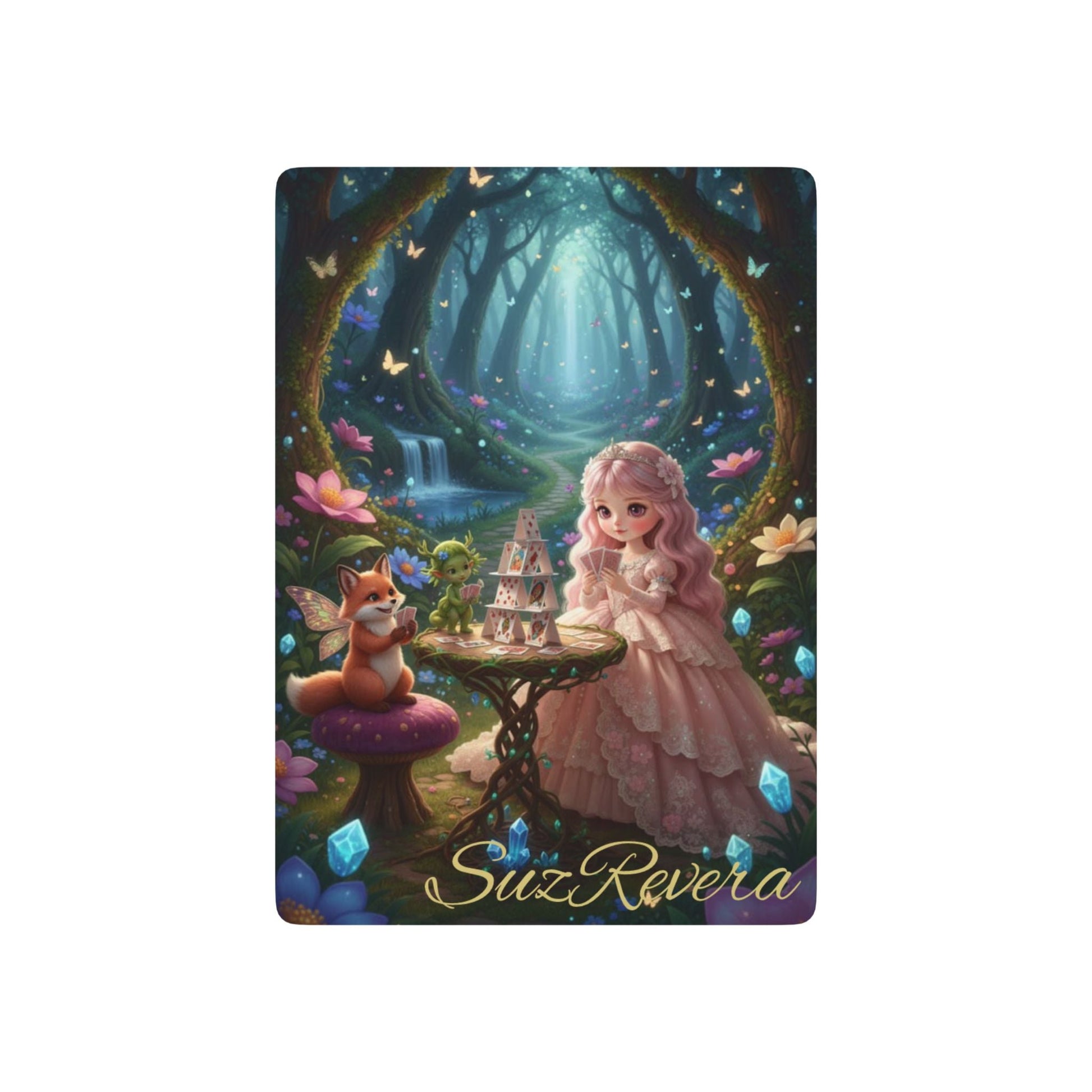 The Secret Garden Playing Cards: Luxury Poker Deck 🃏✨ - SuzRevera