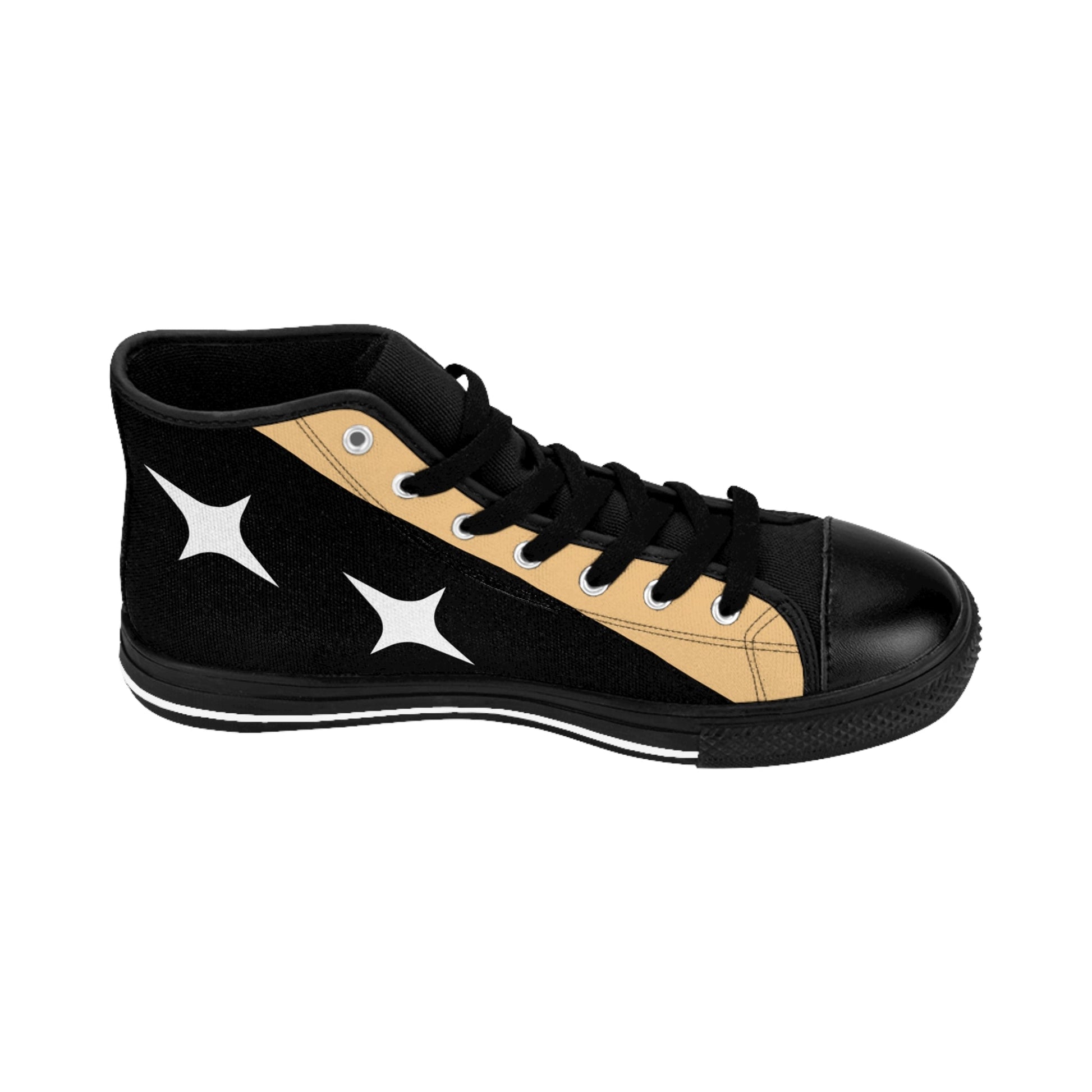 Theo Elegance in Attitude High Top Sneakers - SuzRevera