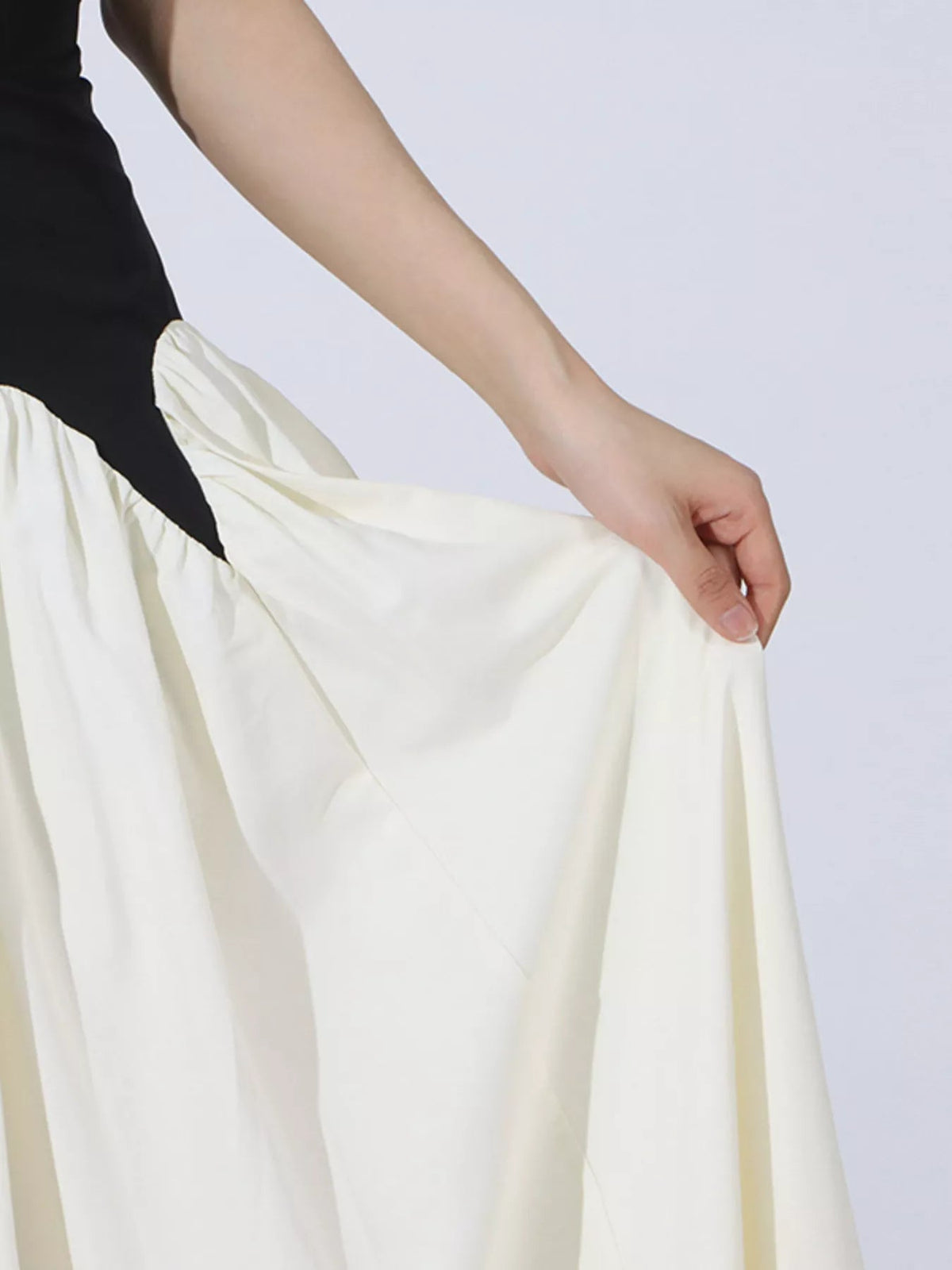 Two Tone Tube Maxi Dress - SuzRevera