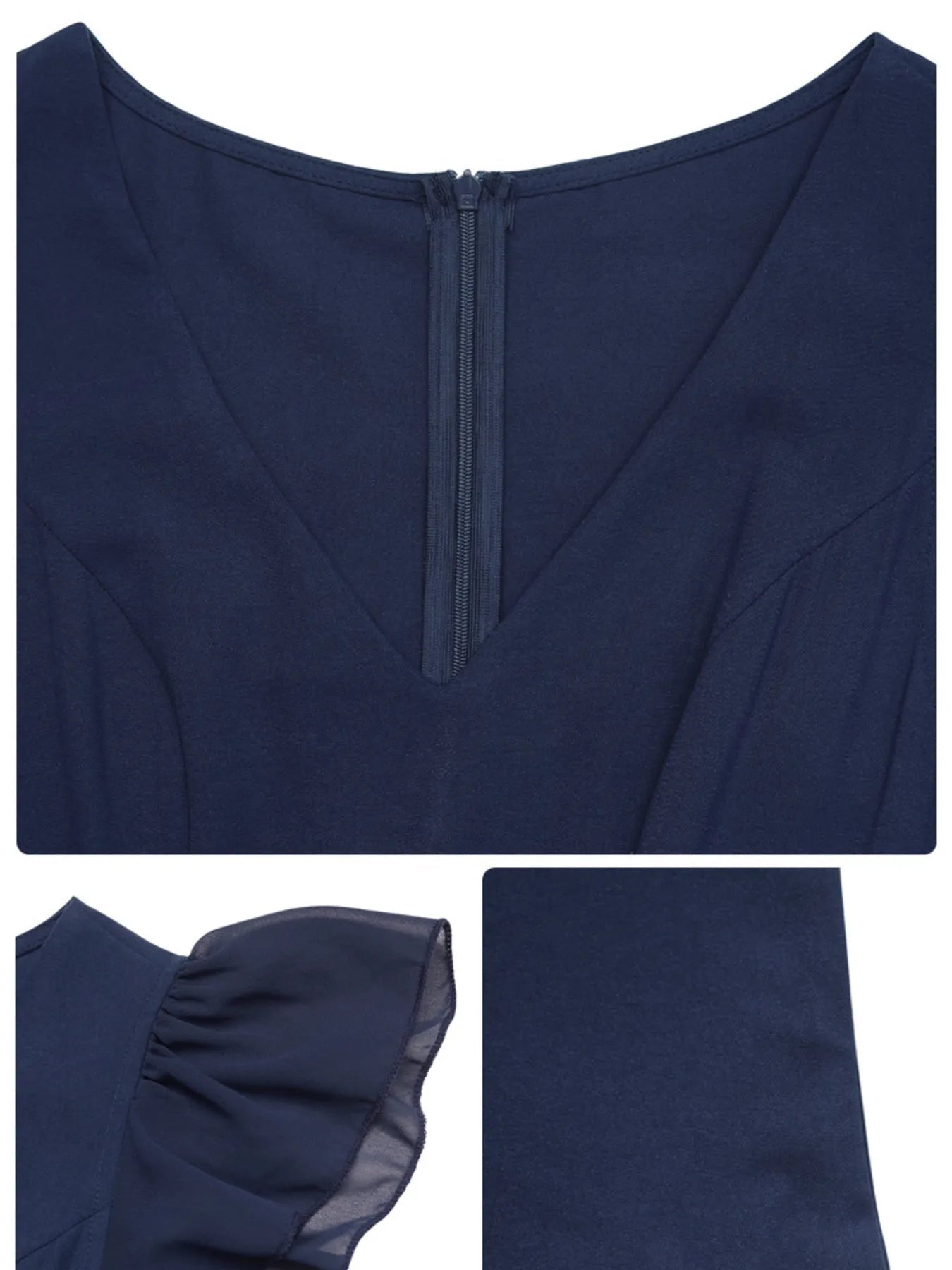 V - Neck Wide Leg Jumpsuit - SuzRevera