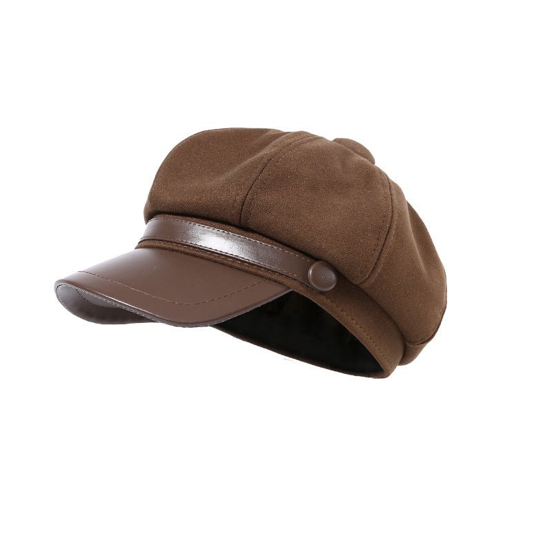 Vintage Octagonal Beret Hat - SuzRevera