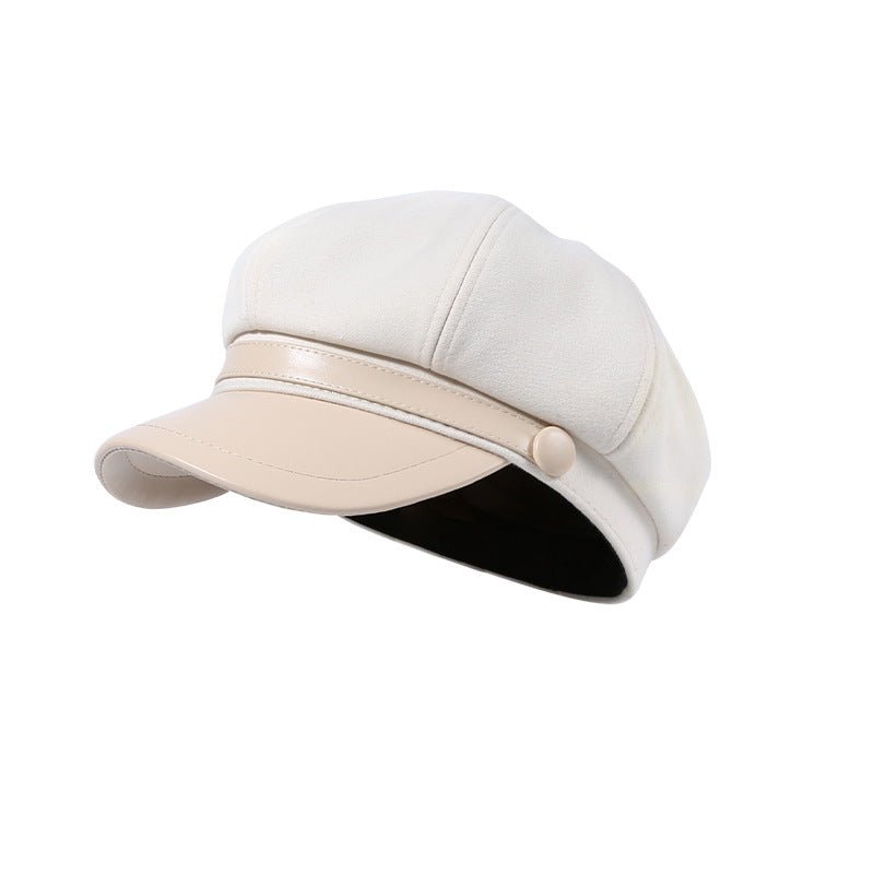 Vintage Octagonal Beret Hat - SuzRevera